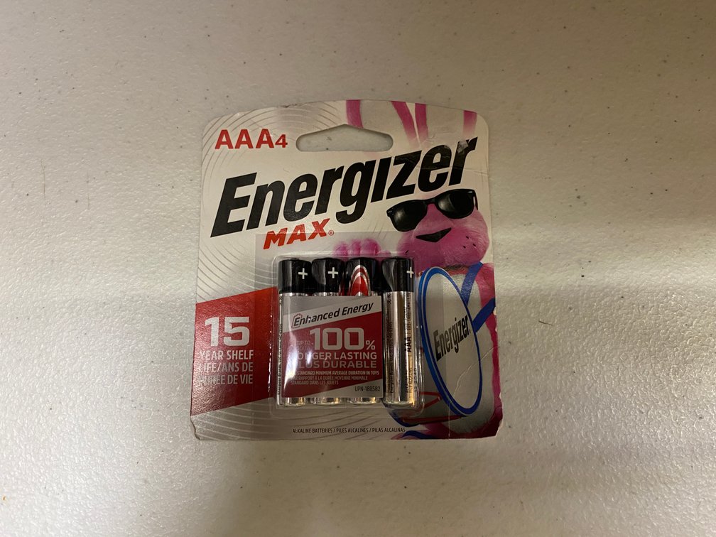 (2x) New 4pk AAA Batteries
