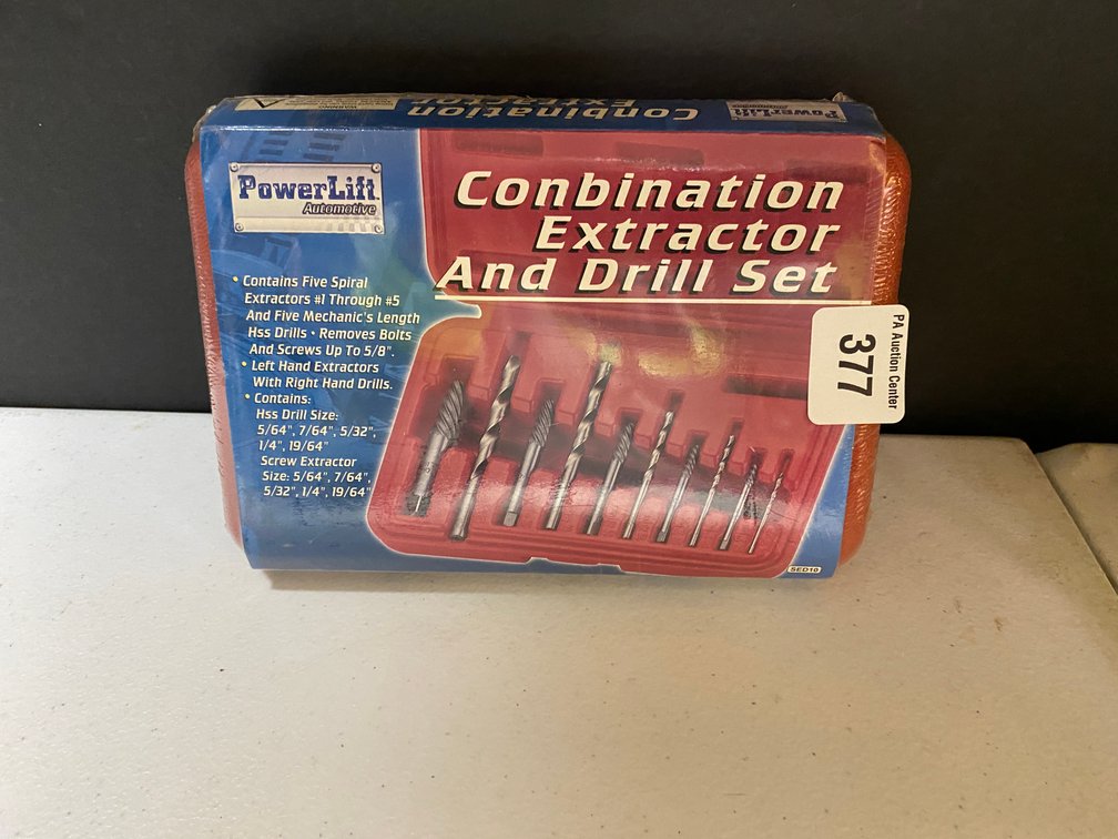 Conbination Extractor & Drill Set