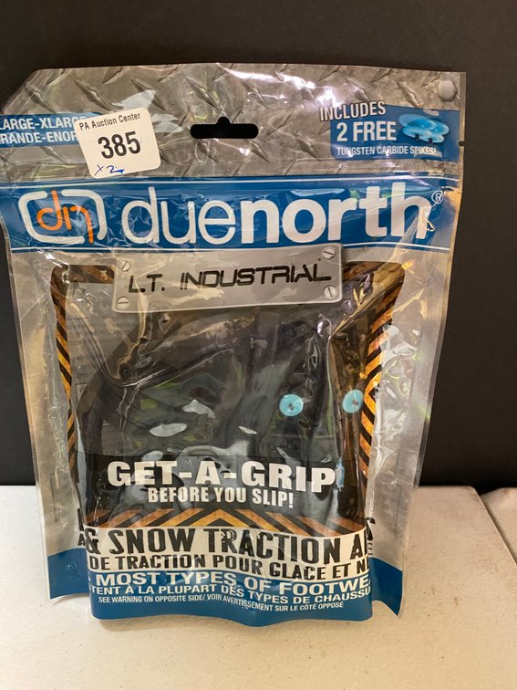 (2x) Lg-XL Ice & Snow Traction Aids