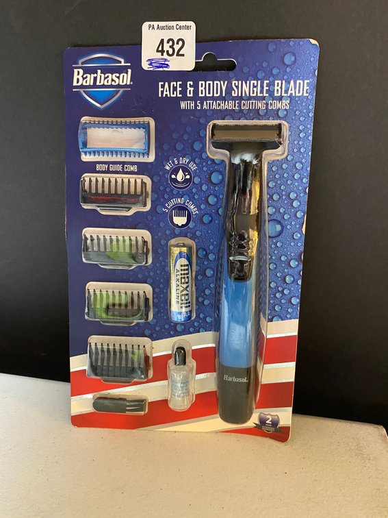 New Barbsol Face & Body Single Blade