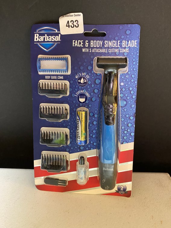 New Barbsol Face & Body Single Blade