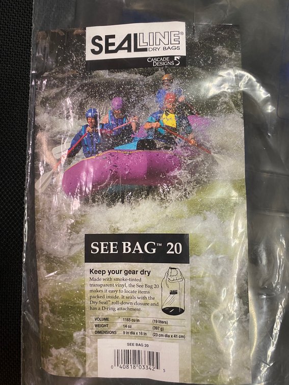 Seal Line Dry Bags See Bag 20
