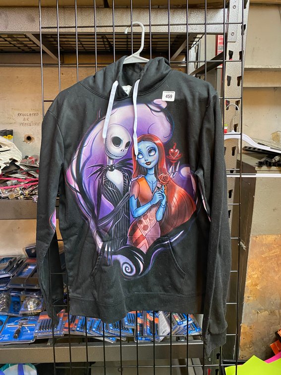 Nightmare Before Christmas  XXL Hoodie