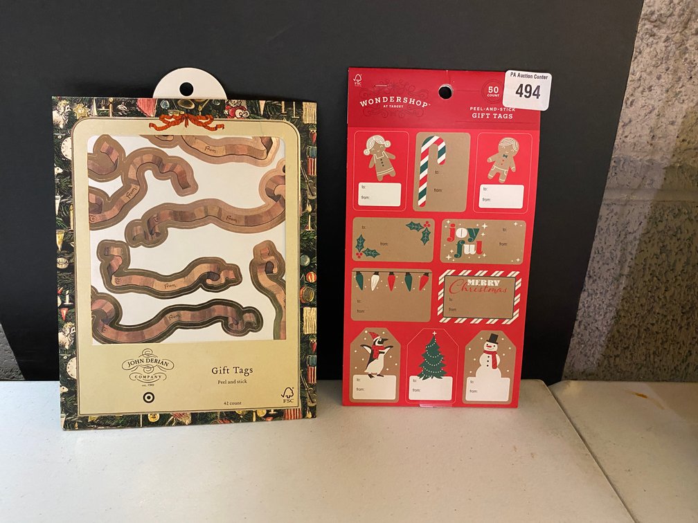50ct & 42ct Gift Tags