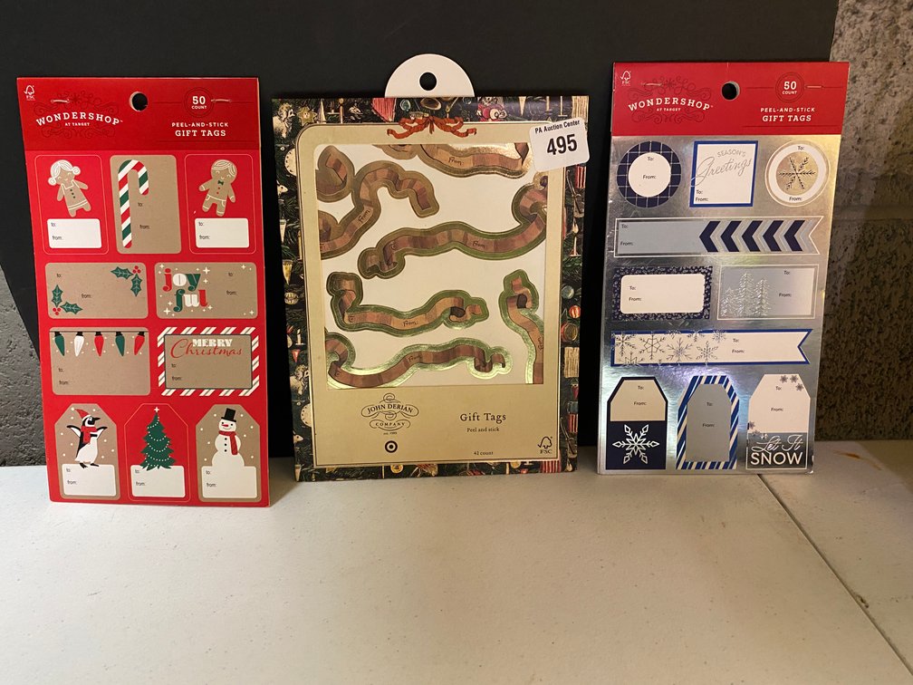 2-50ct & 42ct Gift Tags