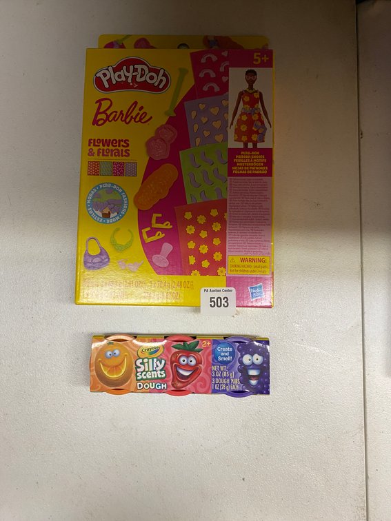 New Play-Doh Barbie W/Silly Scents Dough