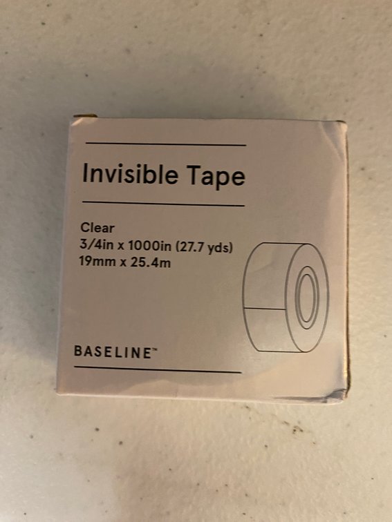 (2x) Invisible Tape