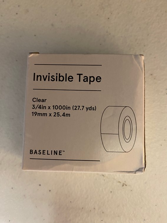 (2x) Invisible Tape