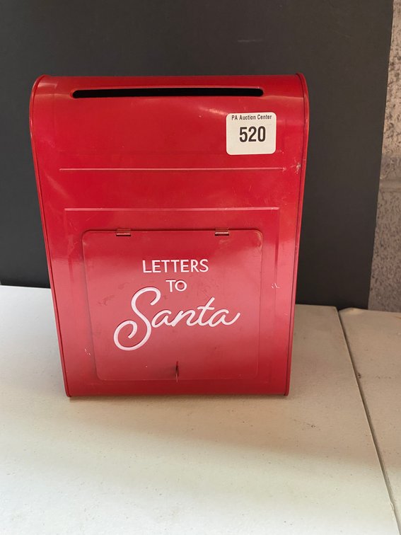 10" Santa Mailbox