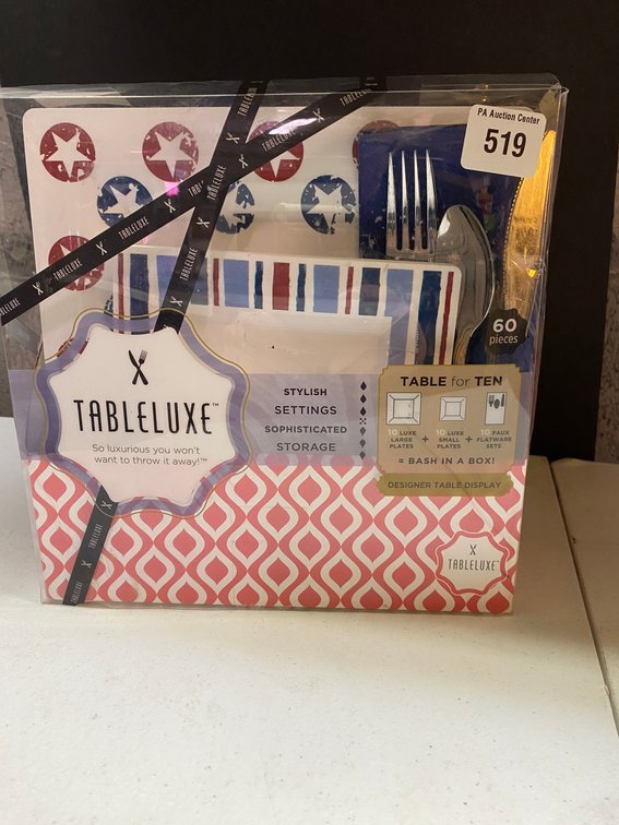 Tableluxe 60pc. Table Display