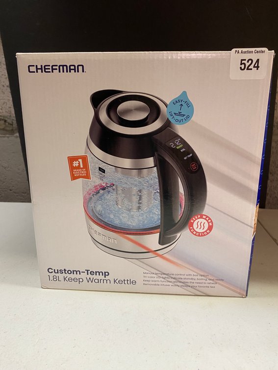 New Chefman 1.8L Keep Warm Kettle