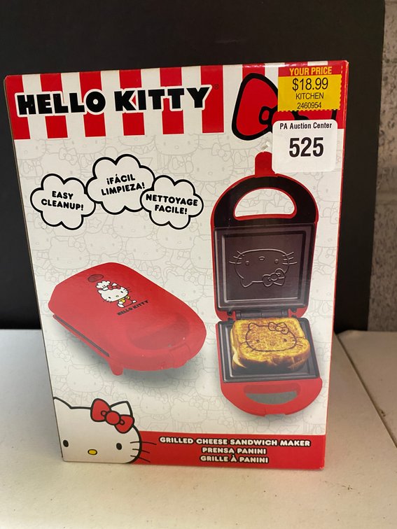 New Hello Kitty Grilled Cheese Maker