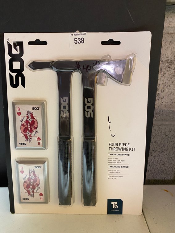 New SOG 4pc Throwing Kit