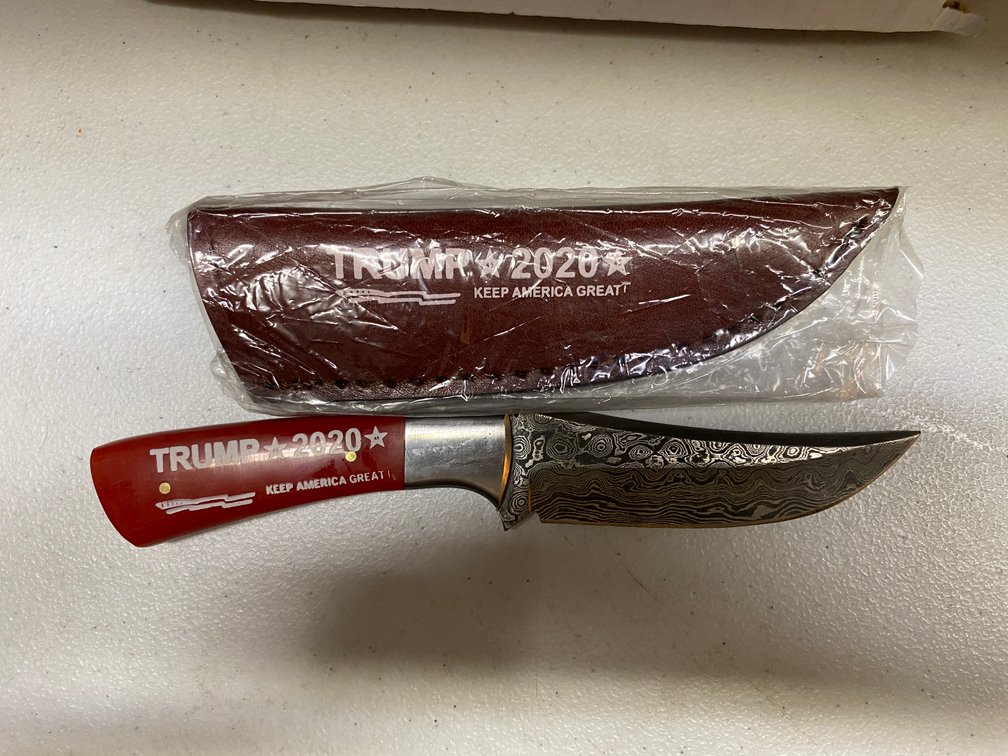 New Trump 2020 Demacus Steel Knife