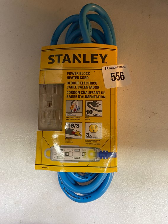 New Stanly 10' Power Block Heater Cord