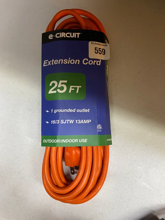 25' Extension Cord