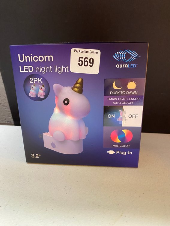 New 2pk Unicorn LED Night Lights