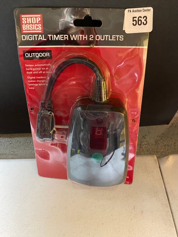 Digital Timer W/2 Outlets