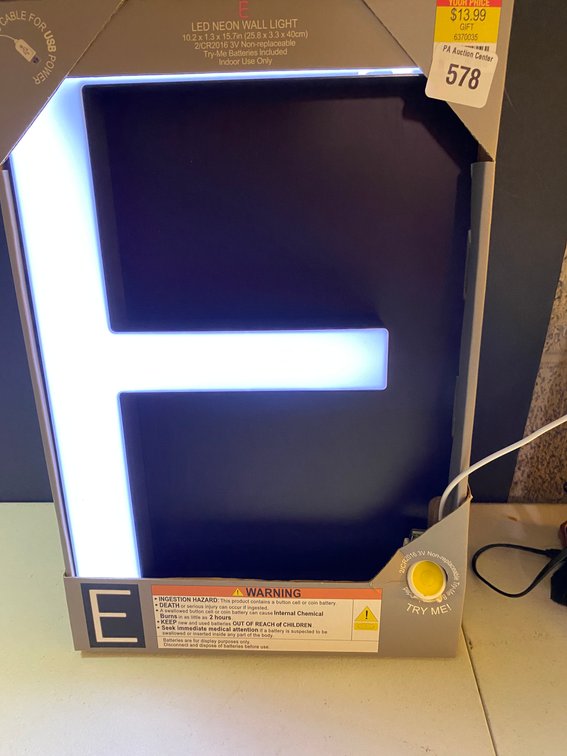 New 10" LED  E Sign