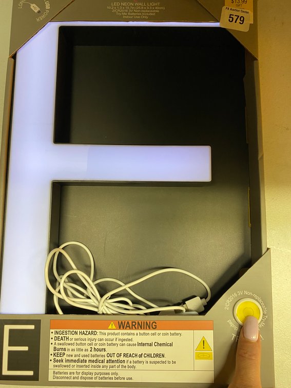 New 10" LED  E Sign