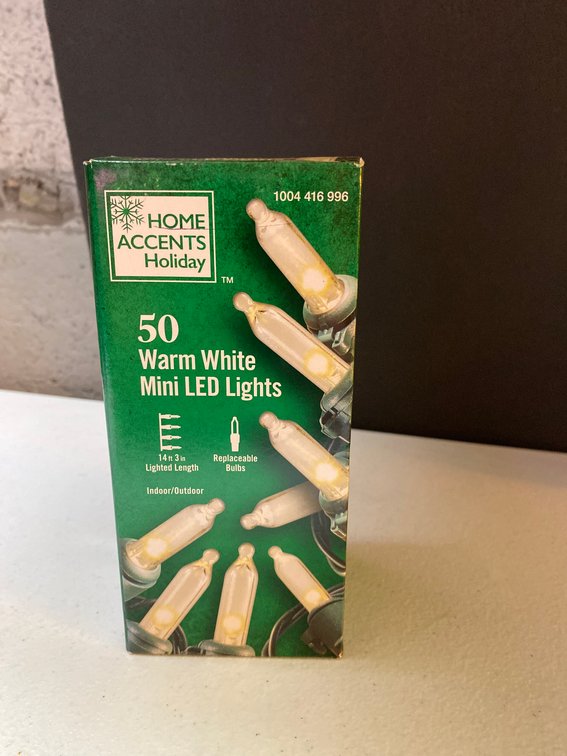 (2x) 50 Warm White Mini Lights