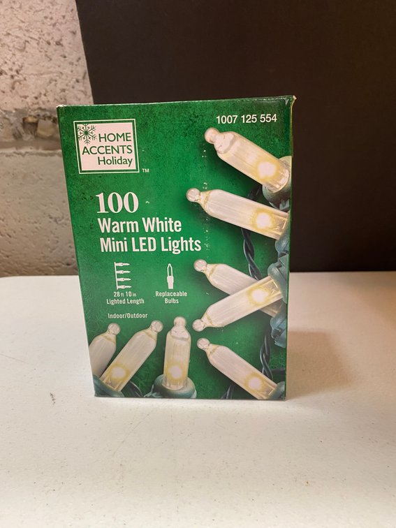 (2x) 100 Warm White Mini Lights