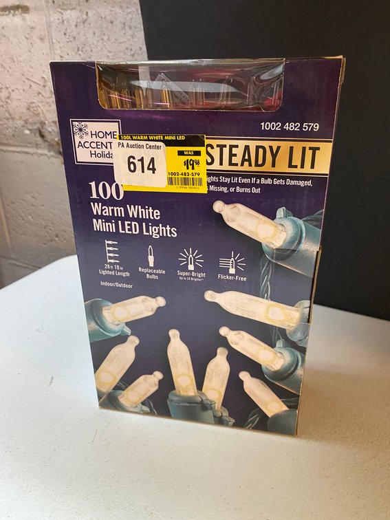 New 100 Warm Mini Steady Lights
