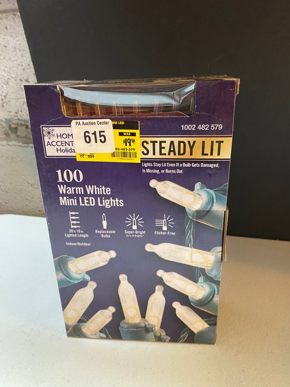 New 100 Warm Mini Steady Lights