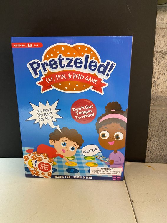 Pretzeled Say,Spin & Bend Game