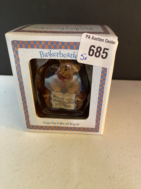(5x) Basketbearies Mini Boyds Bear