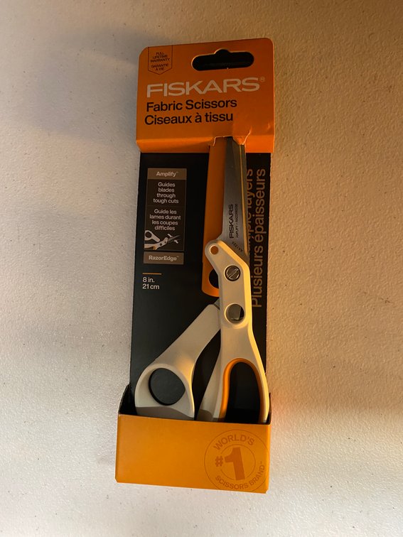 New Fiskars Fabric Scissors