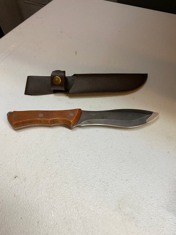 4 1/4" Recurve Blade Hunting Knife