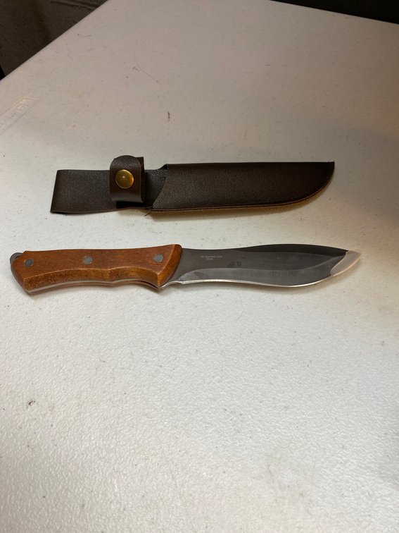 4 1/4" Recurve Blade Hunting Knife