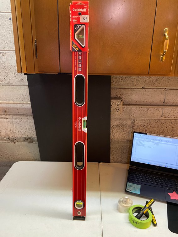 Goldblatt 36" Box Beam Level