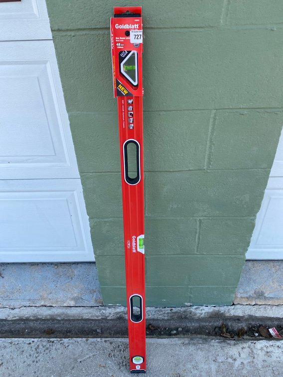 Goldblatt 48" Box Beam Level