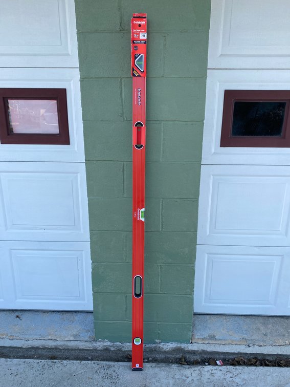 Goldblatt 72" Plumb Veiw Level