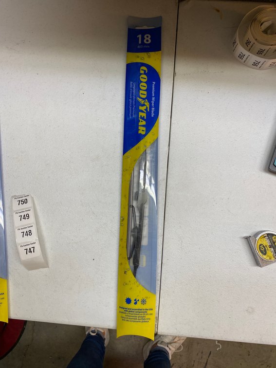 New 18" Good Year Wiper