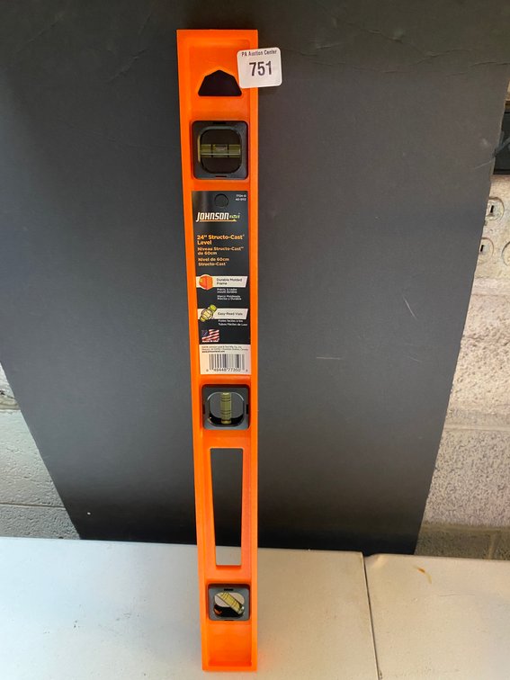 New Johnson 24" Structo Level