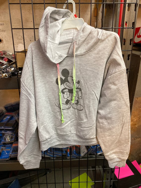 (4x)New Disney Mickey Mouse Hoodie Sz YTH 19
