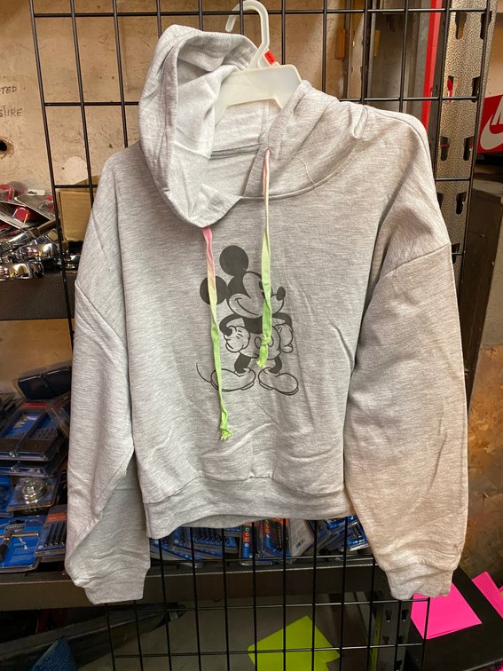 (6x)New Disney Mickey Mouse Hoodie Sz YTH 19
