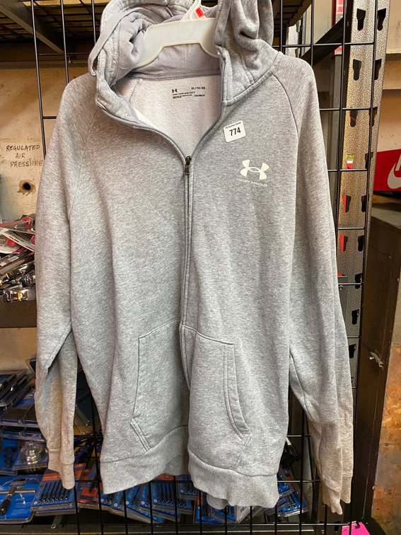 XL Under Armour Zip Up Hoodie