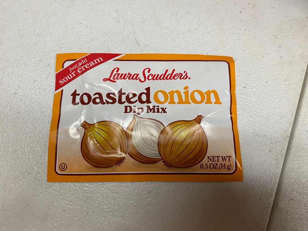 (12x) Laura Scudders Toasted Onion Dip Mix