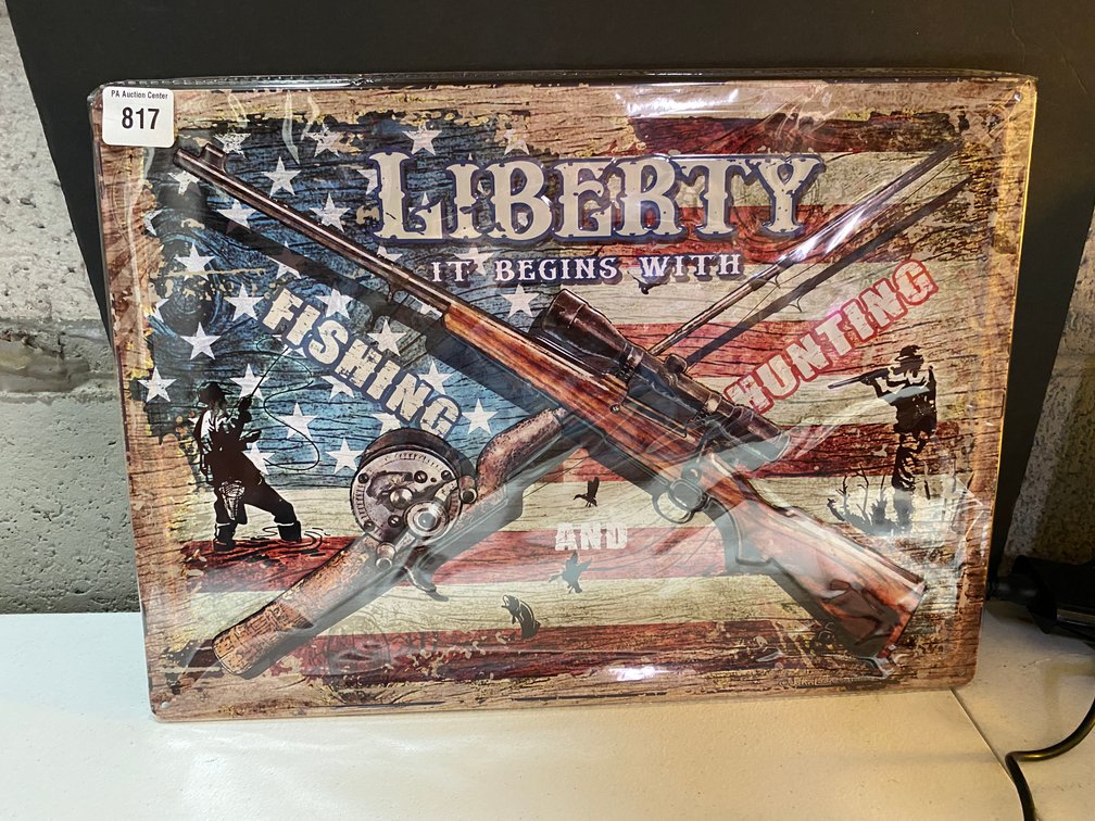 New 17"x12" Collectible Metal Sign
