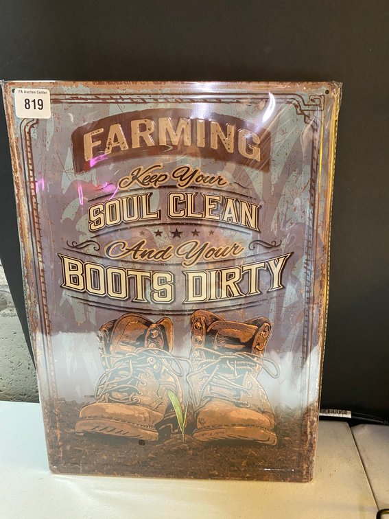 New 17"x12" Collectible Metal Sign