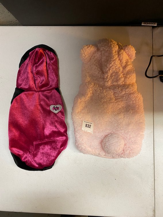 Sm. Dog Sweaters/Coats
