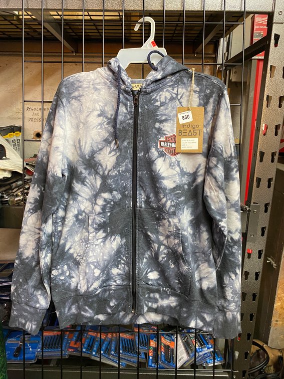 New Sm. Harley Davidson Zip-Up