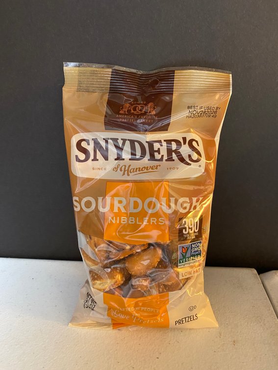 (8x)Snyders Of Hanover Sourdough Nibblers