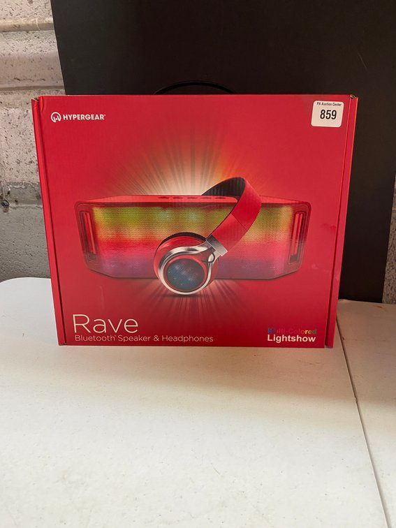New HyperGear Rave Wireless Speaker/Headphone Combo