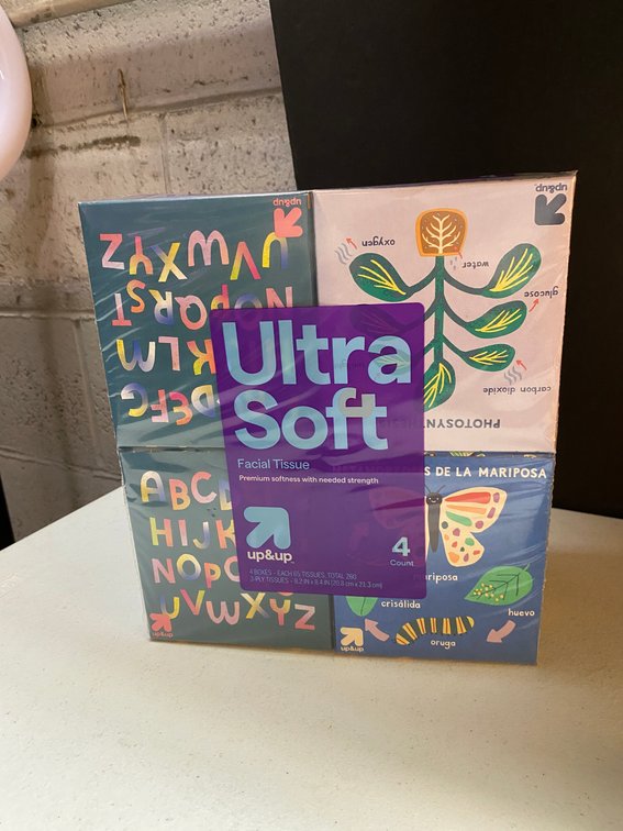 4pk Ultra Soft Facial Tissue