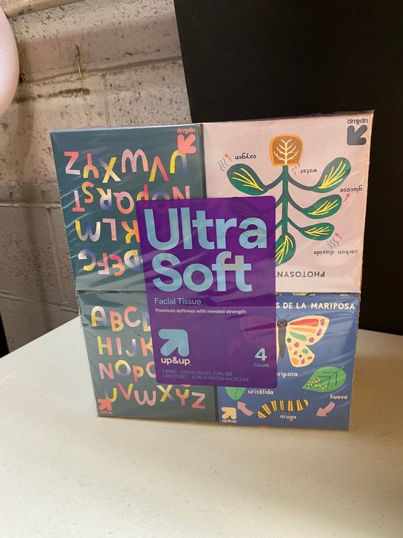 (2x)4pk Ultra Soft Facial Tissue